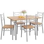 Análisis y comparativa: Conjunto de mesas y sillas ideales para tu cocina